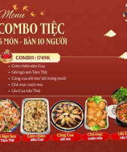 COMBO TIỆC 5 MÓN