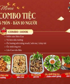 COMBO TIỆC 5 MÓN