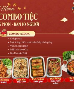 COMBO TIỆC 5 MÓN
