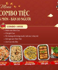 COMBO TIỆC 5 MÓN