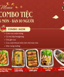 COMBO TIỆC 5 MÓN