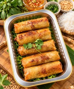 chả giò siêu cua chiên